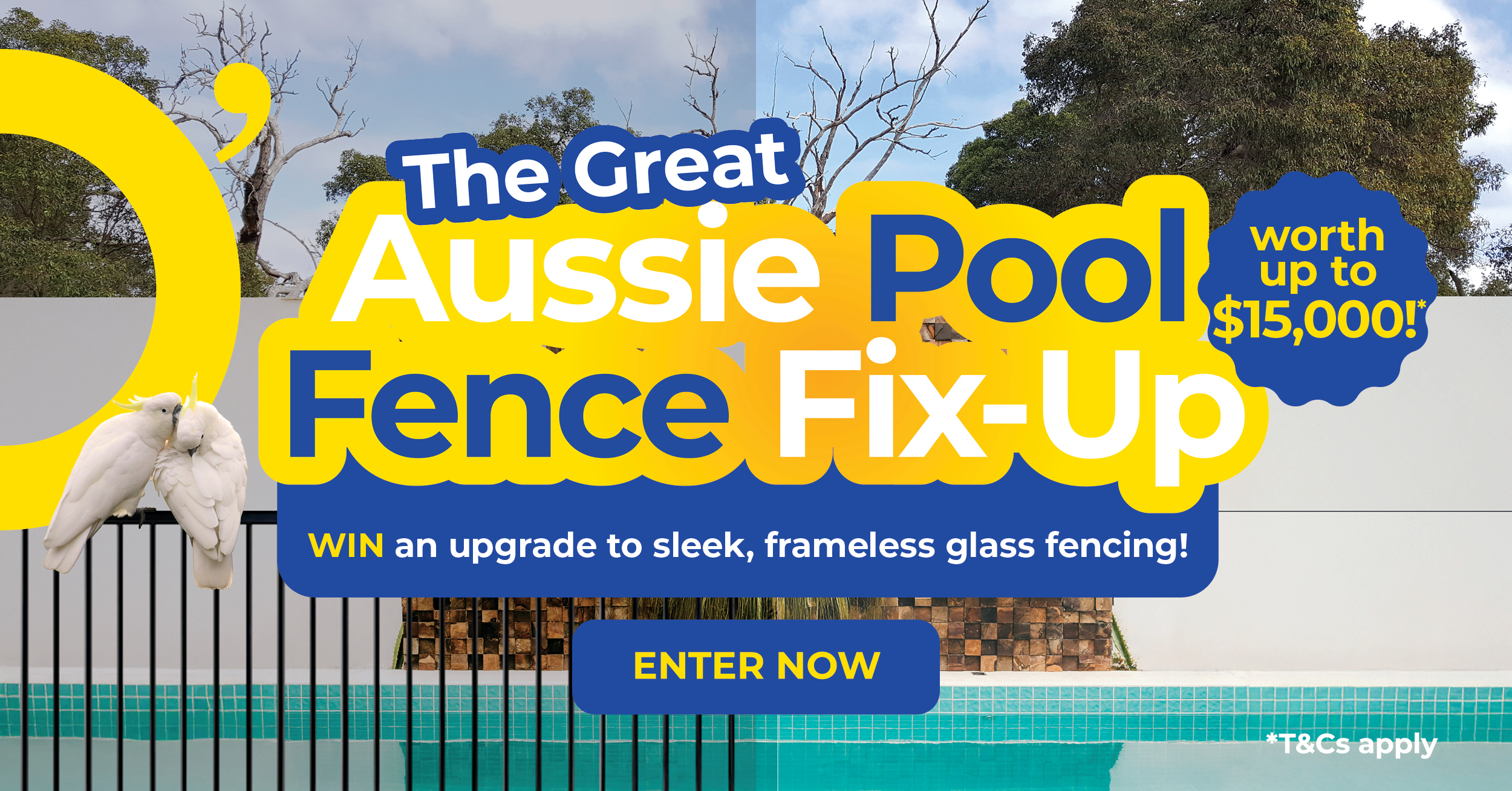 The Great Aussie Pool Fence Fix-up!
