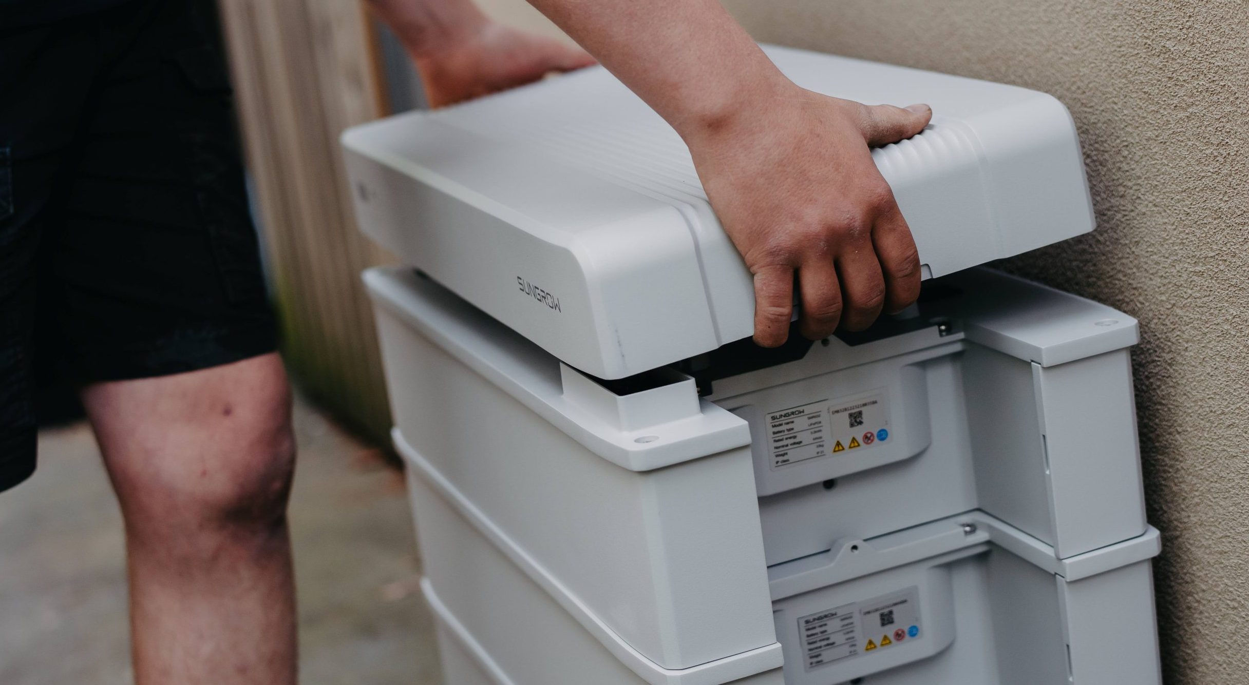 Solar Battery Installation
